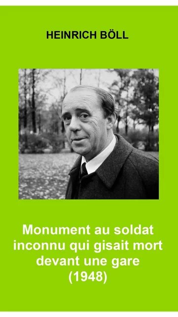 Couverture Heinrich Böll 